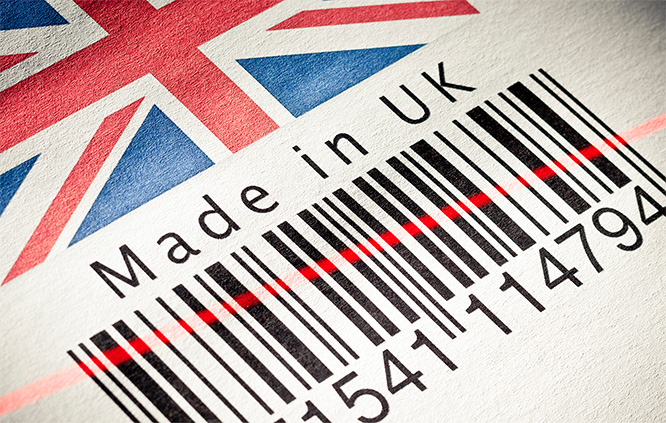 barcode labels made in UK