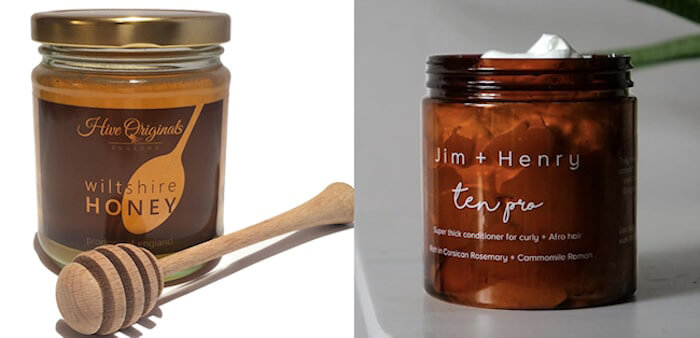 honey jar labels